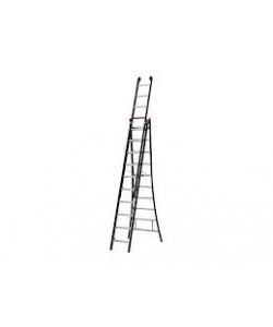 ijsje Productie Oefenen Ladder 3 x 14 treden (9 m.) - Ladders - Stellingen en ladders - Rentopia